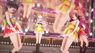 Mmd R-18 Anime Girls Sexy Dancing Clip 251