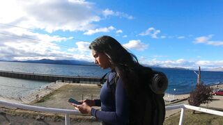 This young backpacker in Bariloche needs YOUR help