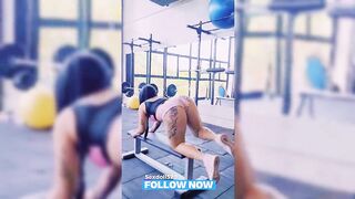 Fitness Girl Training Big Ass Brazilian Horny In The Gym Big Cock - Sexdoll 520