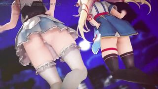 Mmd R-18 Anime Girls Sexy Dancing Clip 292