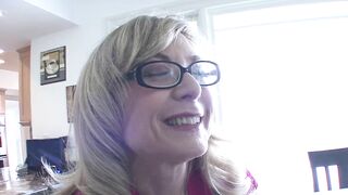 Nina Hartley and Ally Evans are horny pussy licking lesbians