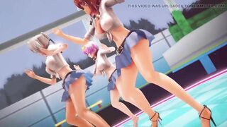 Mmd R-18 Anime Girls Sexy Dancing Clip 285