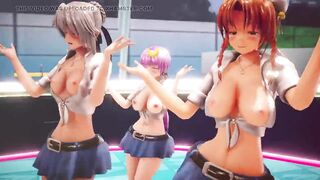 Mmd R-18 Anime Girls Sexy Dancing Clip 285