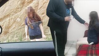 Old Man Finds Morrita a slut from a marginal neighborhood and offers her money to use her as a semen bag, real young girl, not fake 18 yo - SUBTITLES in English