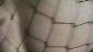 My MILF exposed - fishnet stocking sex