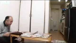 Bokki Sugiura ????? Bokki Fucks His Young House Keeper With Big Boobs