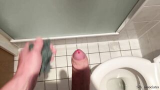 Step mom caught me jerking off over her panties in a shared hotel room.