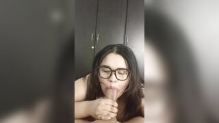 Delicious Blowjob From a Horny Colombian