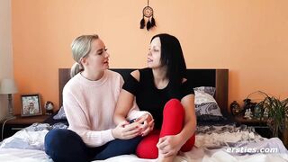 Ersties - Hot Lebic POV Action with Julia P. & Victoria