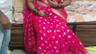 Indian pink saaree waali bhabhi fuck her boyfriend wich cheating husband