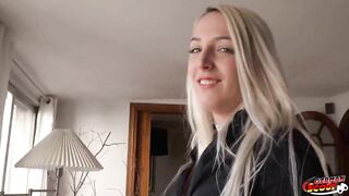 German Scout - Best Friend Talk Teen Venom to First Time Porn Casting Fuck