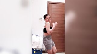 little slut dancing...