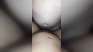 8 months pregnant in misonero I make my boyfriend cum on top of my pussy