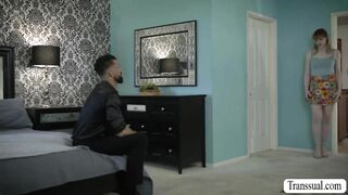 Redhead Tgirl Lianna gets analed by boyfriend (Lianna Lawson)