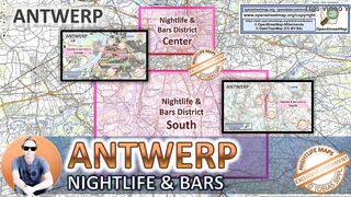 Street Map of Antwerp, Belgium with Indication where to find Streetworkers, Freelancers and Brothels. Also we show you the Bar, Nightlife and Red Light District in the City.