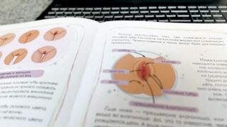 The Stepmother Prepared the Stepson for the Exam on the Structure of the Female Genital Organ