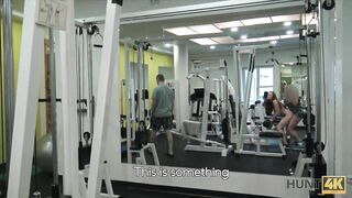 Man For Money Let Stranger Fuck His Slutty Girlfriend In Gym