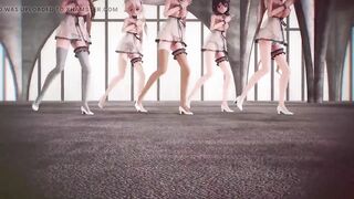 Mmd R-18 Anime Girls Sexy Dancing Clip 338