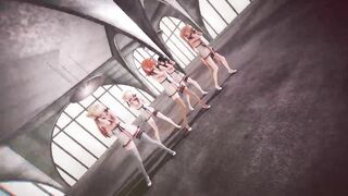 Mmd R-18 Anime Girls Sexy Dancing Clip 338