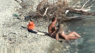 Hot Duo Enjoy Good Sex Time At Nudist Beach Spycam