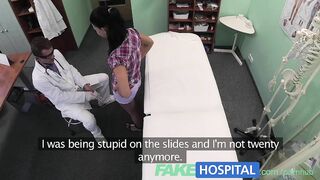 FakeHospital Patient enjoys nurse massage and doctors big cock therapy