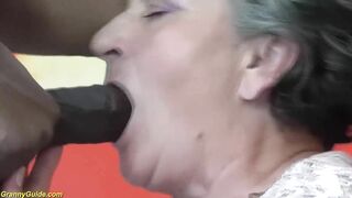 80 years old granny first time interracial fucked