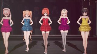 Mmd R-18 Anime Girls Sexy Dancing Clip 351