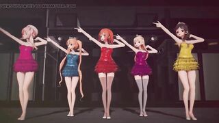 Mmd R-18 Anime Girls Sexy Dancing Clip 351