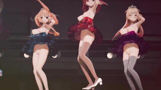 Mmd R-18 Anime Girls Sexy Dancing Clip 351