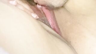 Real amateur wife pussy licking