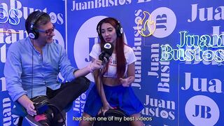 Jessica Sodi fulfills fantasy and cums with her big tits in the sex machine | Juan Bustos Podcast