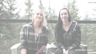 Ersties - Alanna & Nicole Have Lesbian Fun at a Cabin