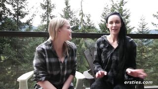 Ersties - Alanna & Nicole Have Lesbian Fun at a Cabin