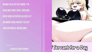 Being a Villainess' Servant for a Day - Femdom Audio For Men