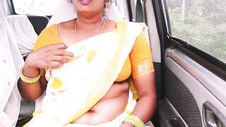 Maid car sex, indian maid long drive with house owner, telugu dirty talks.part -2