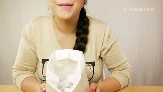 Weird satisfying ASMR fetish with objects falling out of mouth ???????? like ???????? (1st part for relaxing