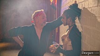 Deeper. Burlesque Dancer Kira Gets Creampied At Afterparty - Kira Noir