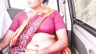 Step mom step son car sex telugu dirty talks. Part -3.