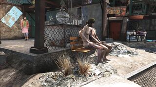 FO4 Nice outdoor fuck