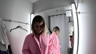 Almost caught masturbating in a public fitting room