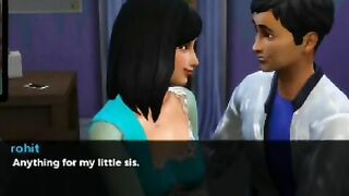 Rohit fuck his cute stepsister disha