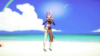 Mmd R-18 Anime Girls Sexy Dancing clip 207