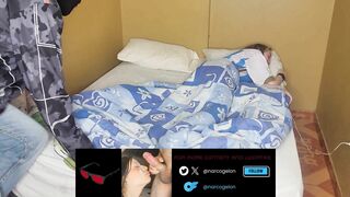 Intruder Wakes up and Fucks Blonde Argentinian Girl