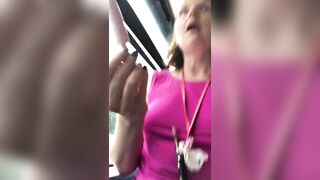 Giving an ice lolly a blowjob on the bus to cos I was bored! And horny. And wanting a dick to suck.