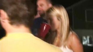 Santa Barbara Blowjob and Fucking at party