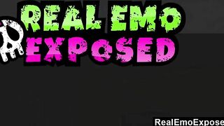 RealEmoExposed - She Shakes Her Perfect Ass On Boyfriend's Dick