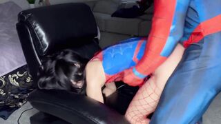 Spider-Man vs Spider-Girl Rough Sex