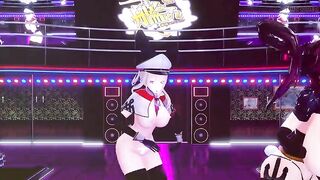 Mmd R-18 Anime Girls Sexy Dancing Clip 219