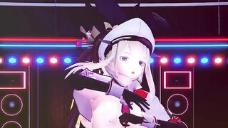 Mmd R-18 Anime Girls Sexy Dancing Clip 219