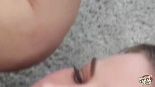 Incredible Hardcore Anal Action Between a Slender Brunette and a Skinny Guy